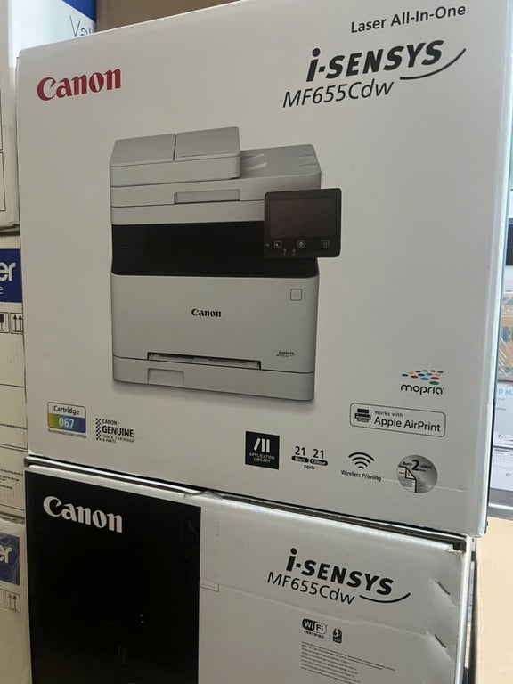 Máy in Canon MF655CDW Màu Đa Chức Năng  (In màu A4, đảo mặt, Scan, Copy, in Wifi) Nhập Khẩu