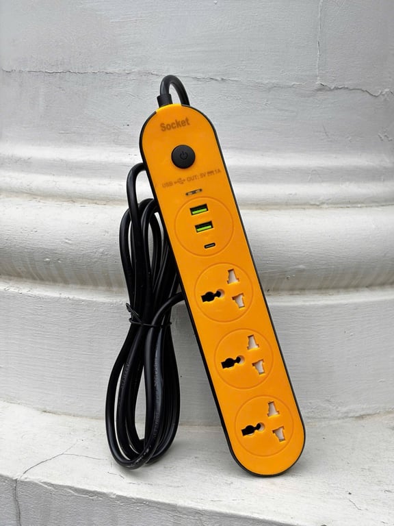 Ổ CẮM ĐIỆN ĐA NĂNG 2500W – DÂY 3 MÉT