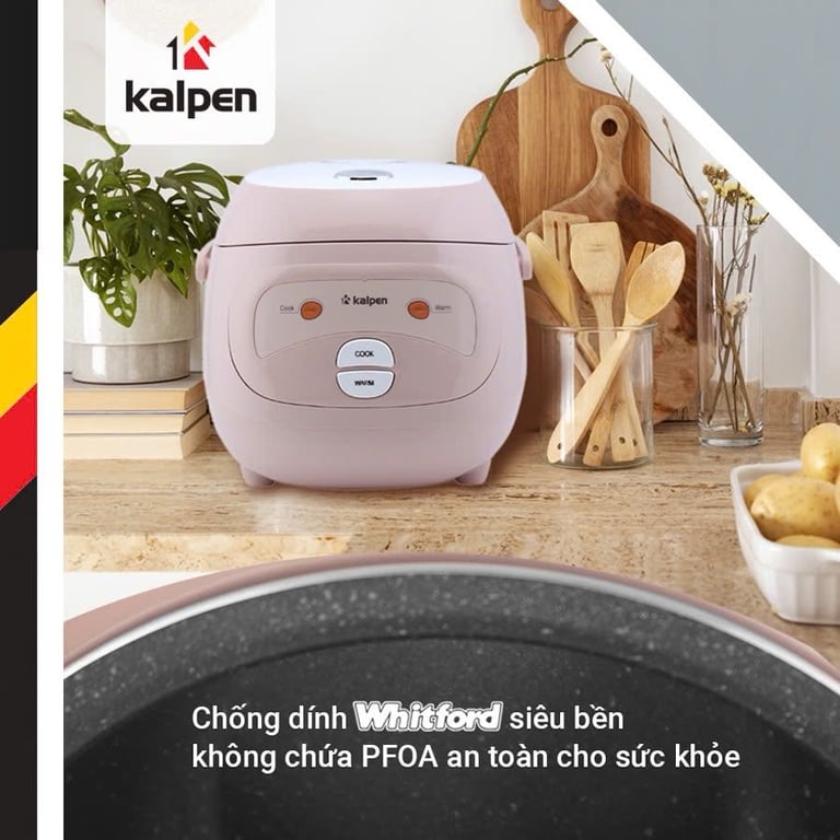 NỒI CƠM ĐIỆN KALPEN R10 DUNG TÍCH 1L  🇩🇪
