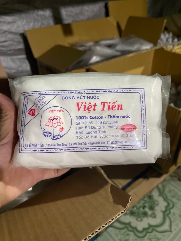 Gòn  50g  l/30 gói việt tiến