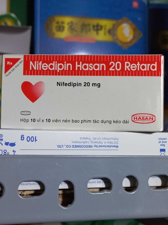 Nifedipin 20mg HASAN h/100v