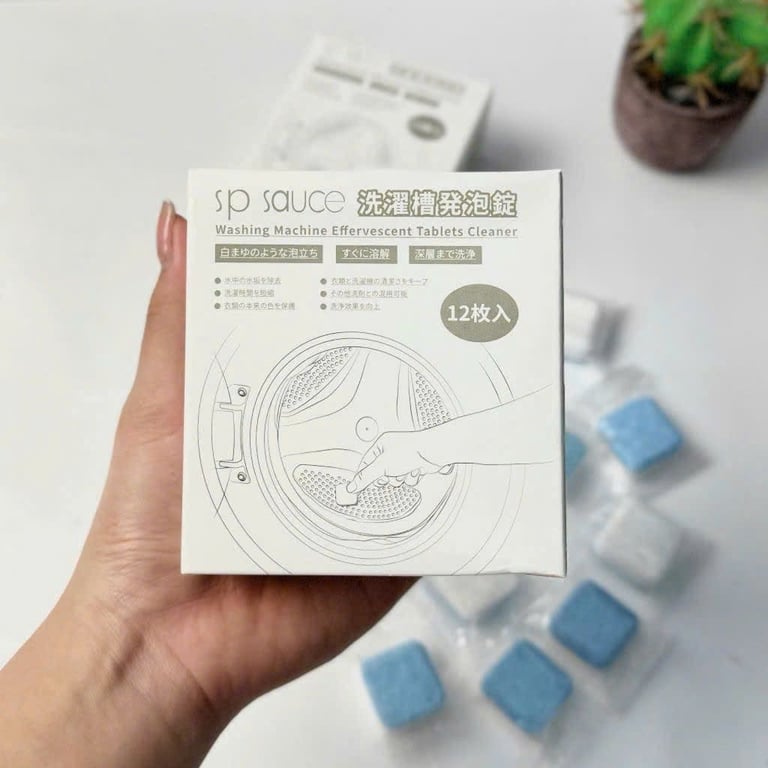 Dùng Viên tẩy lồng giặt SP Sauce