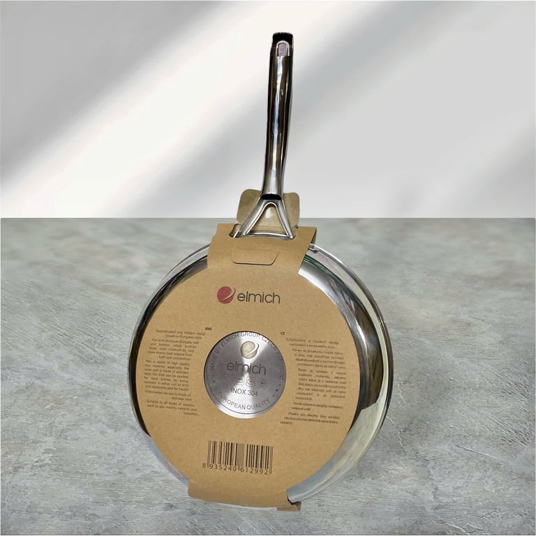 CHẢO INOX TRI-PLY ELMICH 24 26CM