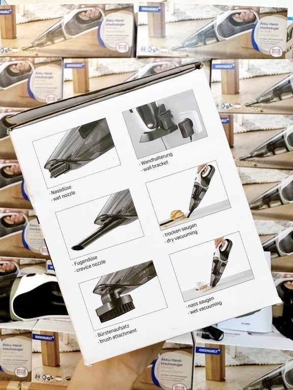 Máy Hút Bụi Cầm Tay Không Dây IdeenWelt