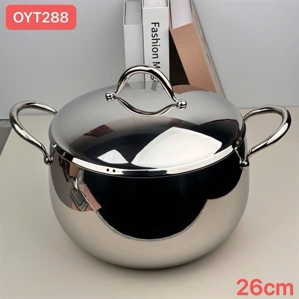 Nồi Vạc nắp kim loại Oyatton 26cm 9L - OYT288