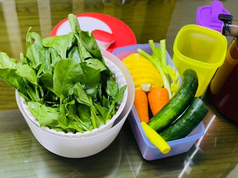 Dụng cụ quay ráo thực phẩm spining chef