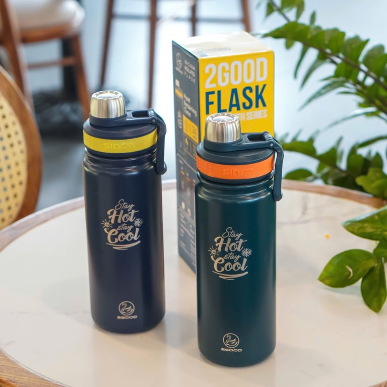 Bình giữ nhiệt 2GOOD có quai xách X6 650ml