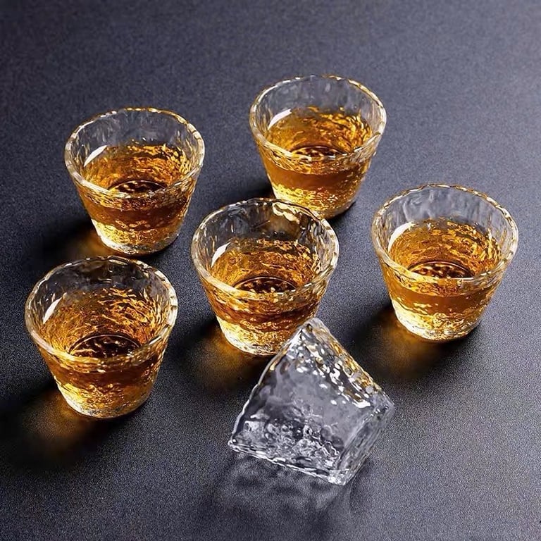 Bộ Ấm Chén Pha Trà Bằng Thuỷ Tinh Chịu Nhiệt Cao Cấp - Bộ Chén Khải 8 Món