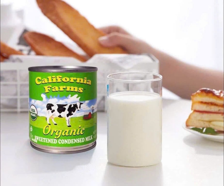 SỮA ĐẶC HỮU CƠ CALIFORNIA FARMS