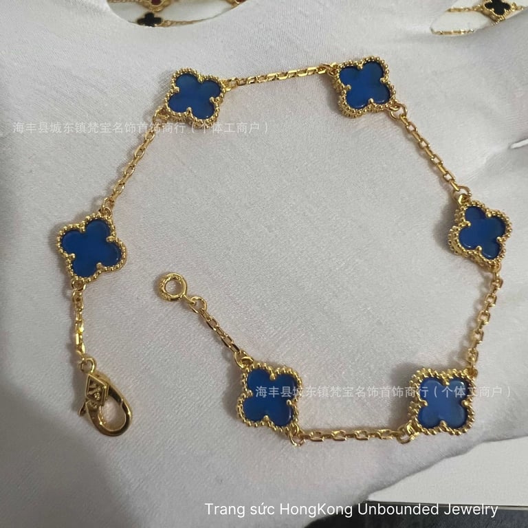 Lắc tay Van Cleef mini 9mm - 006