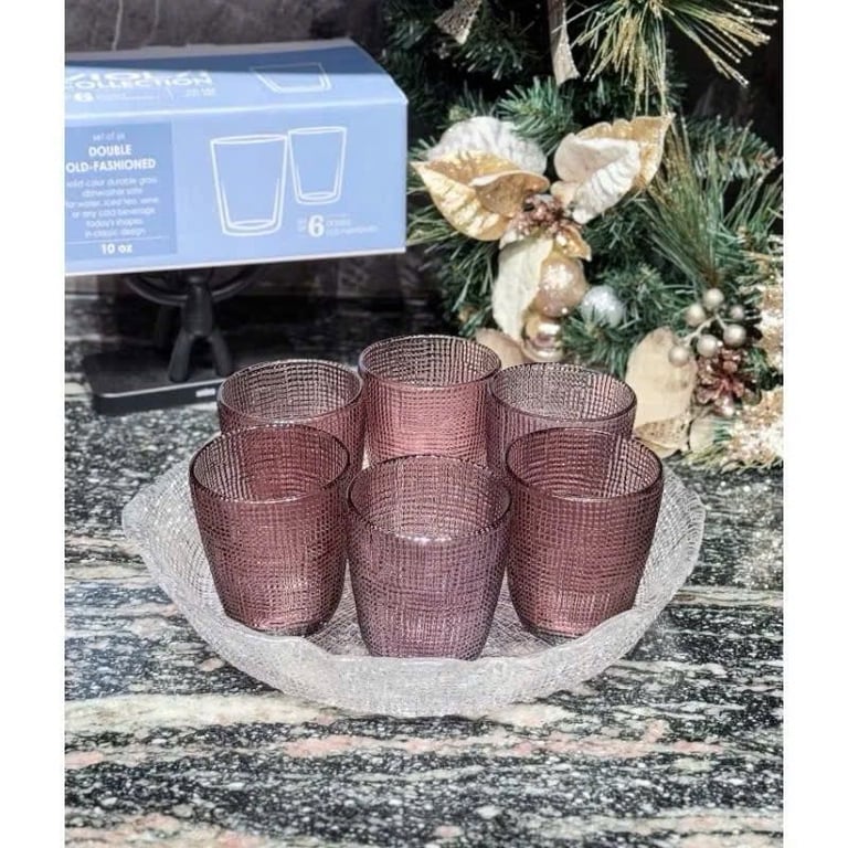 SET 6 CỐC DIAMANTE VIOLA/JUPITER HOME DECOR 300ML