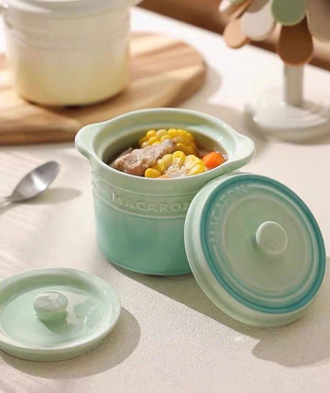 hũ sứ 2 nắp 500ml