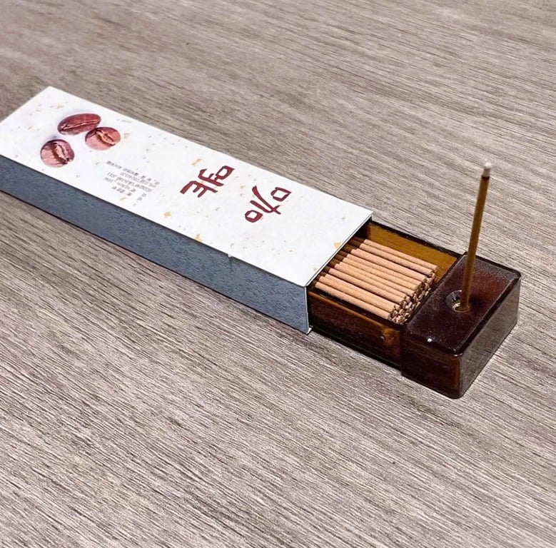 nhang thơm mùi cafe ☕️ Mùi Lê 🍐 thơm mát dịu dàng