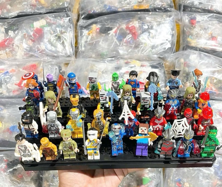 Bộ 36 chi tiết đồ chơi lego cho bé