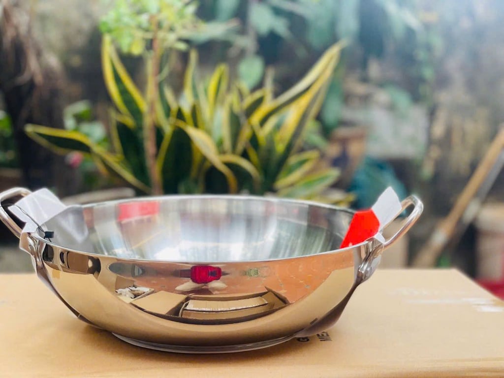 EL2850 - Chảo xào inox Elmich, size 32cm