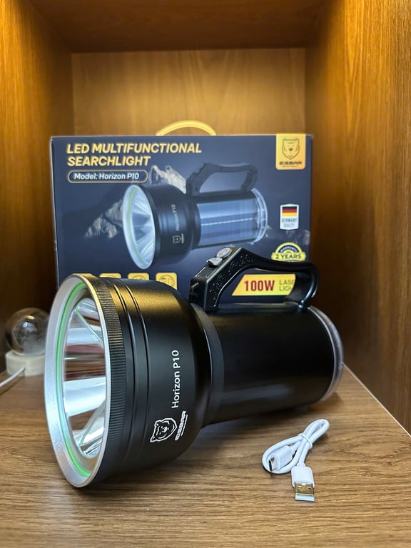 ✨ Horizon P10 – Đèn pin cầm tay siêu sáng chuẩn Đức ✨