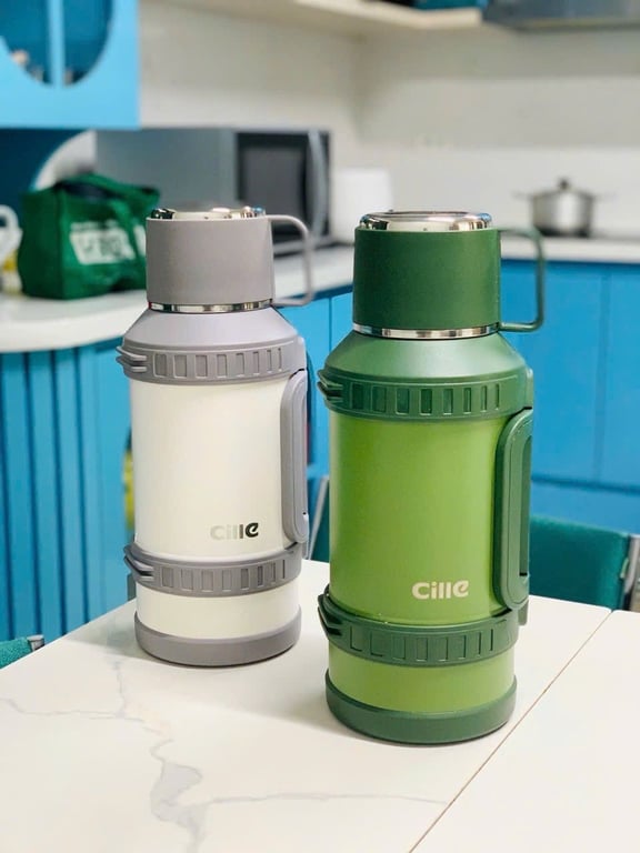 PHÍCH GIỮ NHIỆT 3000ML Và 4000ML CILLE NHẬT BẢN