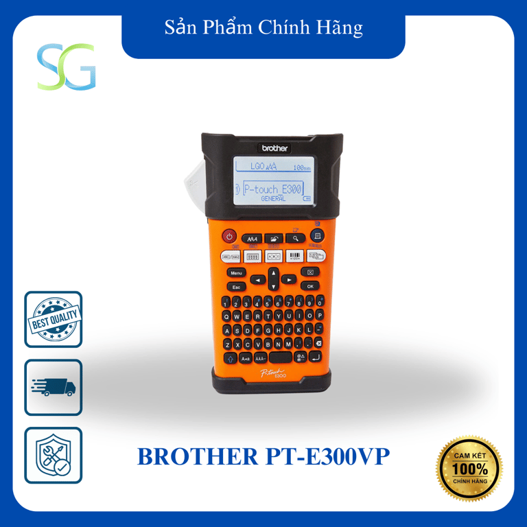 Máy In Nhãn BROTHER PT-E300VP - Hàng Chính Hãng