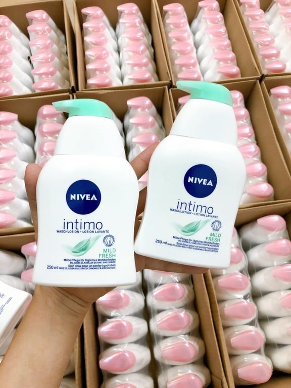 DUNG DỊCH VỆ SINH Phụ nữ NIVEA INTIMO nội địa Đức