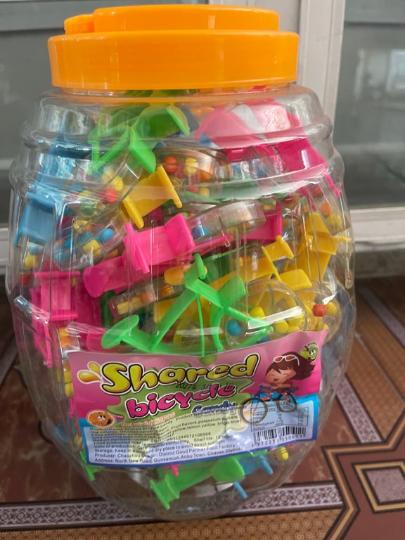 Kẹo xe đạp h/50 chiếc