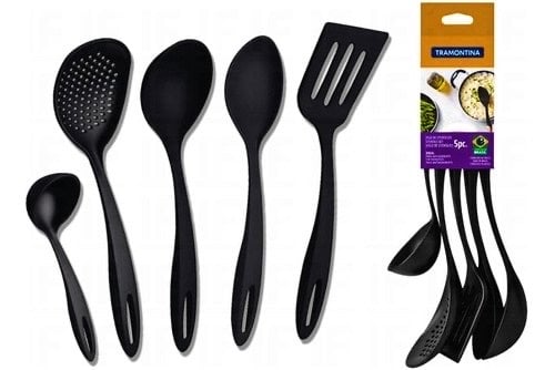 BỘ DỤNG CỤ NẤU ĂN 5 MÓN TRAMONTINA BRAZIL