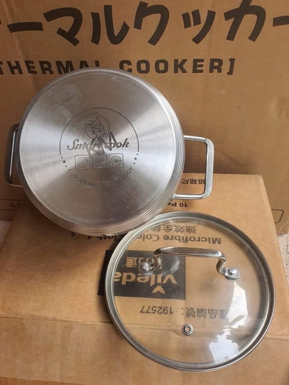 Nồi inox Smartcook Elmich thành cao - Size 16