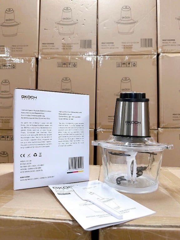 MÁY XAY THỊT ĐA NĂNG CÔNG SUẤT LỚN THƯƠNG HIỆU GKÖCH GERMANY