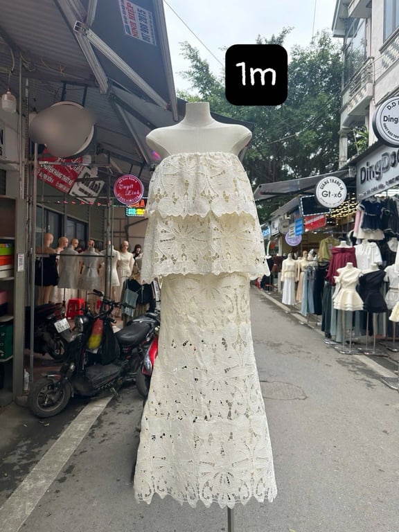 Maxi ren trắng