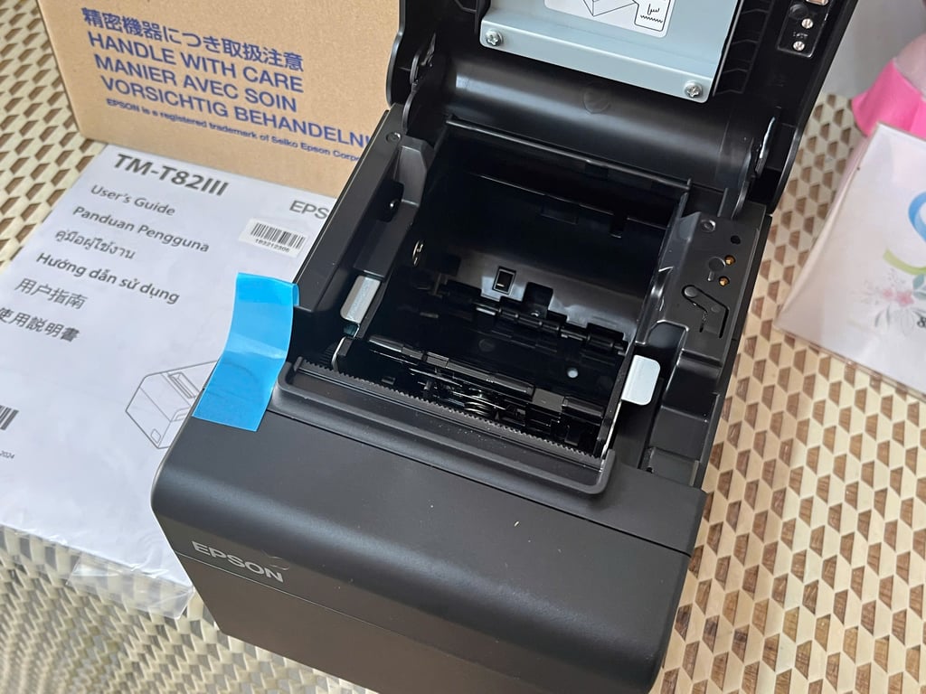 Máy in hóa đơn Epson TM-T82 III ( Cổng USB + LAN )