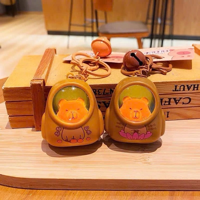 Set 2 móc khoá Capybara