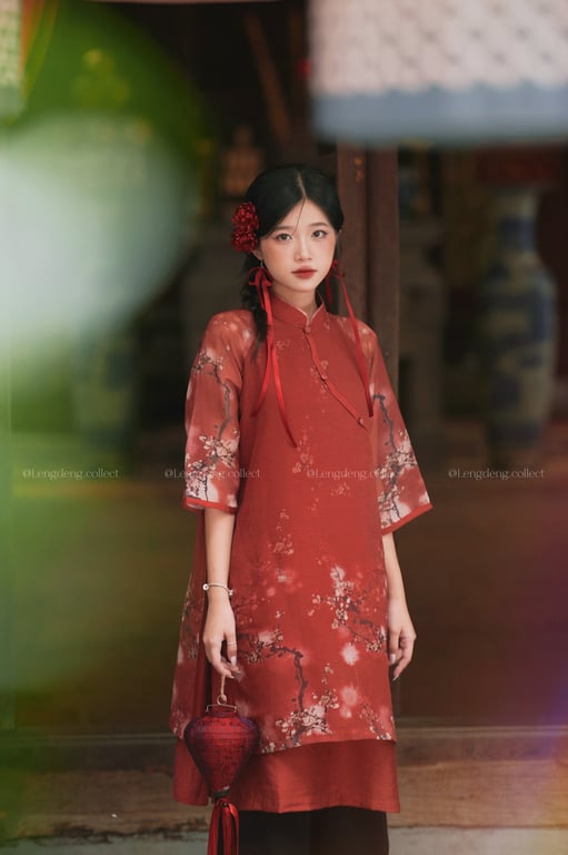 LengDeng - AD Sơn Mài đỏ