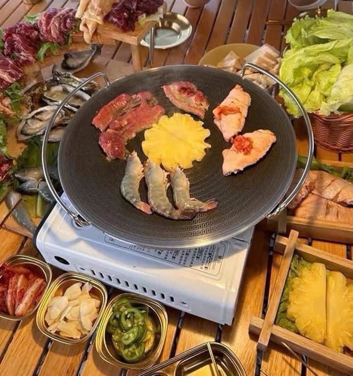 CHẢO NƯỚNG INOX 3 LỚP BLACKCUBE 34CM FIVESTAR