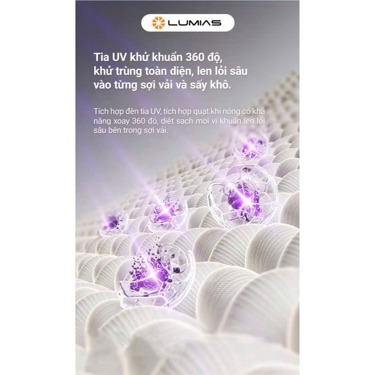 Máy sấy quần áo Lumias WCD-268W