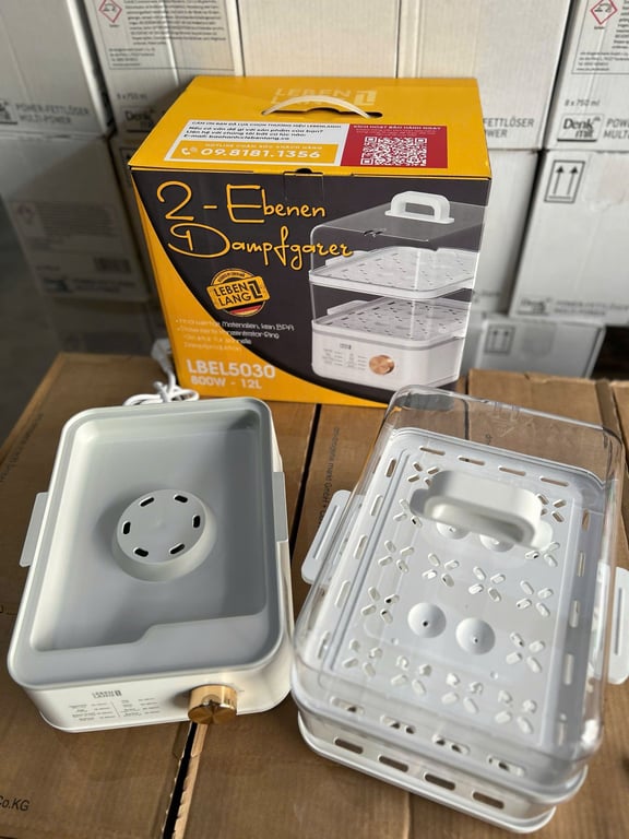 Nồi Hấp LEBENLANG LBEL5030 12L
