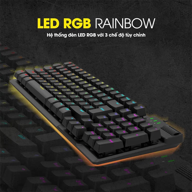 Bàn Phím Gaming Có Dây  Zadez G-850K - Màu Đen Gen 2