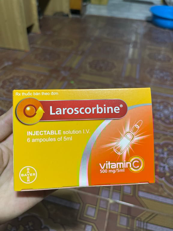 Laroscorbin 500/5mg h/6 ống