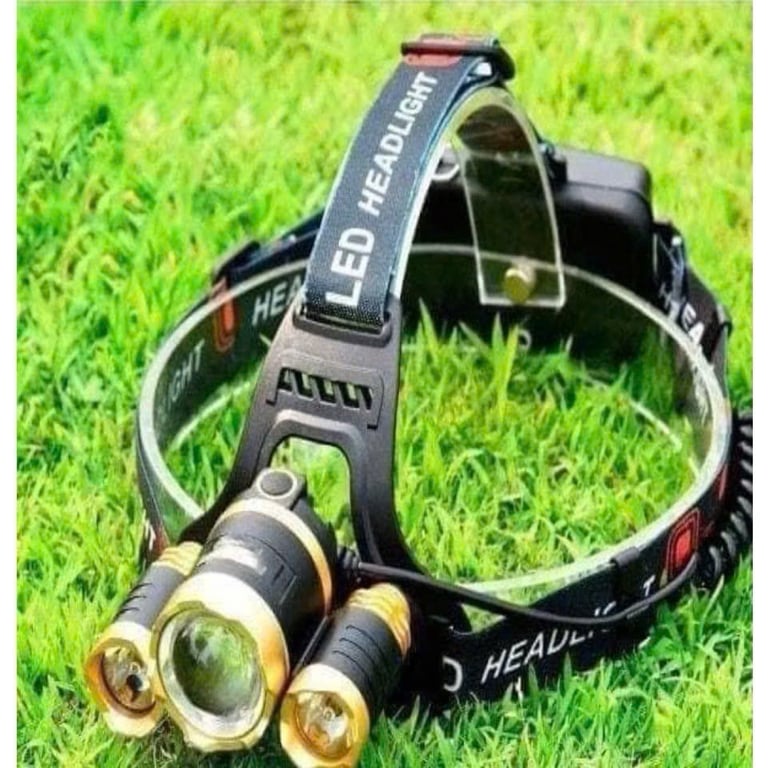Đèn pin đội đầu 3 bóng siêu sáng