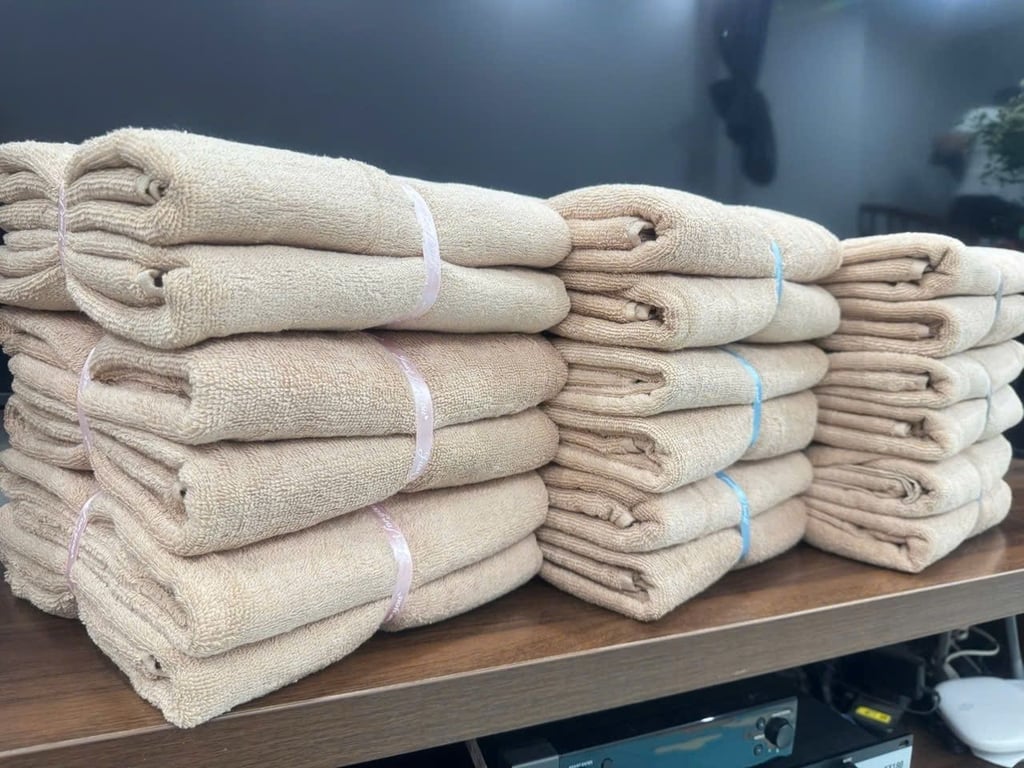 Set 2 khăm tắm canifa 65*135cm