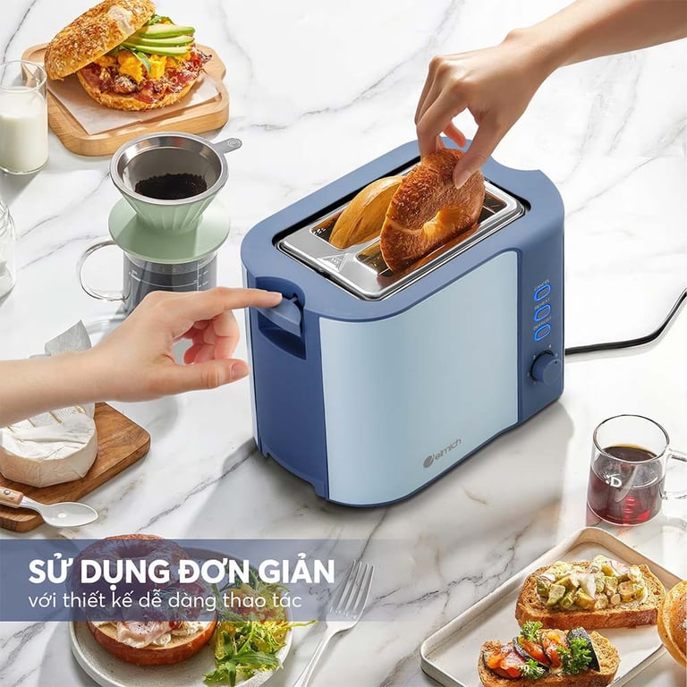 Máy nướng bánh mì Elmich TTE-8580