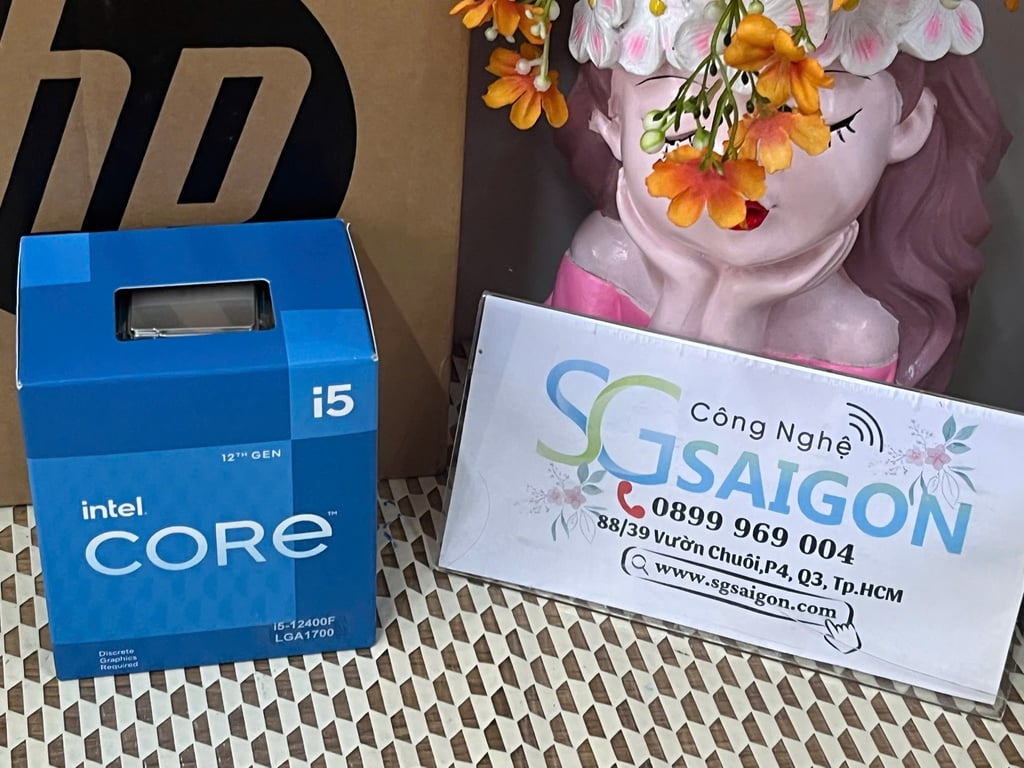 Bộ vi xử lý vi tính Intel Core i5-12400F (BX8071512400FSRL4W) + Quạt