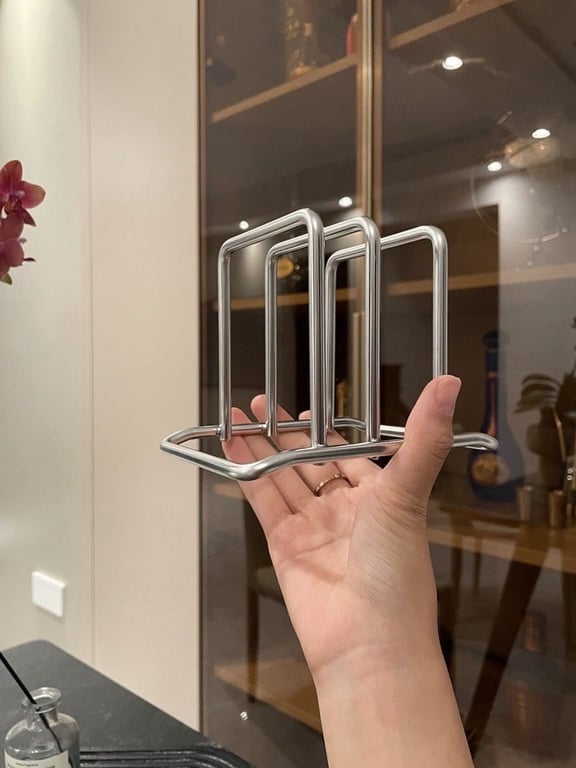 KỆ CÀI VUNG INOX Rickman Kochin