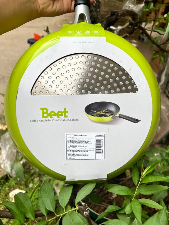 CHẢO RÁN CHỐNG DÍNH LOCKNLOCK BEET OKITSUMO CAO CẤP