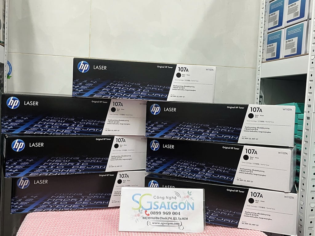 Hộp Mực  Máy In Chính Hãng HP 107A (W1107A) - Dùng cho Máy in HP 107a/ 107w/ 135a/ 135w
