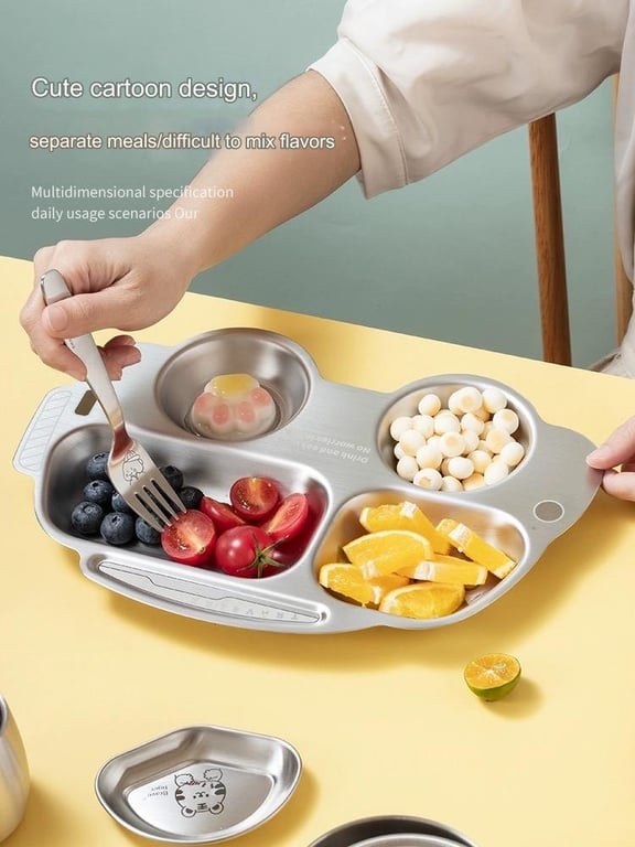 RK653 - KHAY ĂN DẶM Ô TÔ HOẠT HÌNH