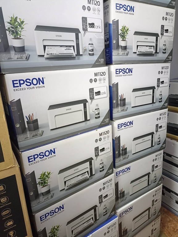 Máy in phun đen trắng Epson M1120 (A4/A5/ USB/ WIFI)