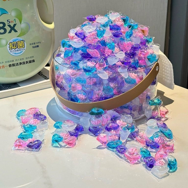 Viên Giặt Tẩy Aroma JM Zhongmai - 5 Trong 1