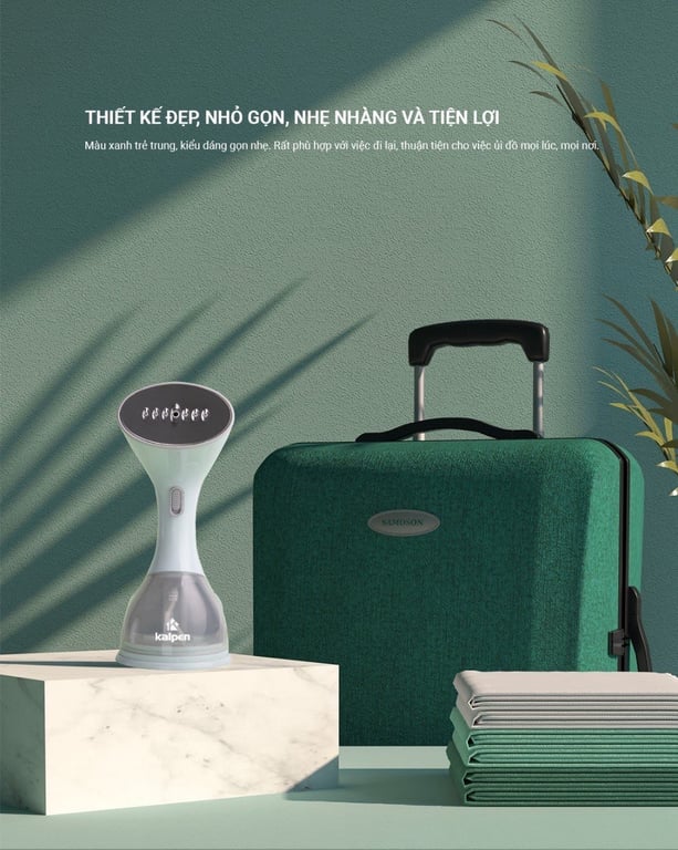 Bàn là hơi nước cầm tay Kalpen HSK-3801