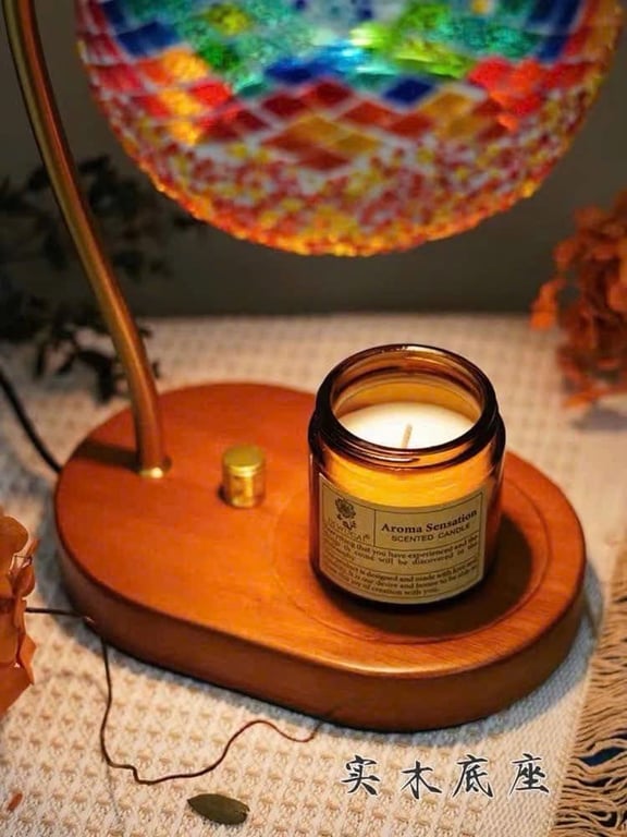 ĐÈN ĐỐT NẾN THƠM DECOR NC253