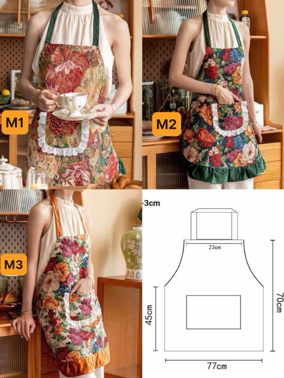 TẠP DỀ HOA VINTAGE XINH YÊU LẮM LẮM