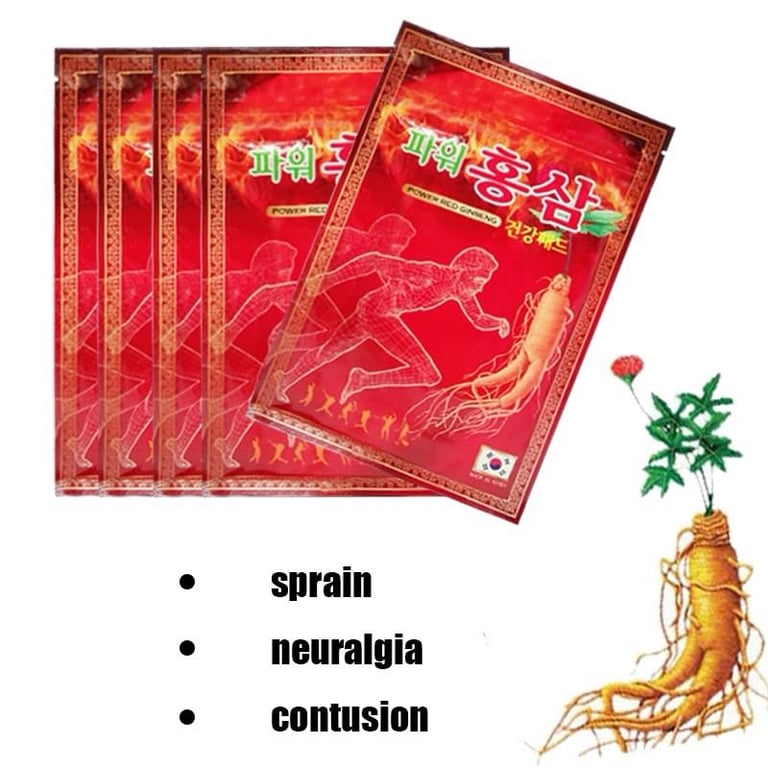 Cao dán sâm đỏ (20 miếng)